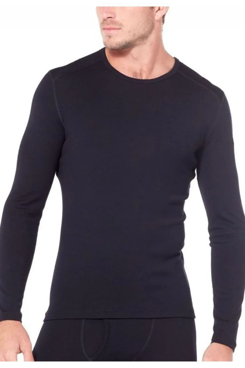 Discount icebreaker Ondergoed 260 Tech Ls Crewe black