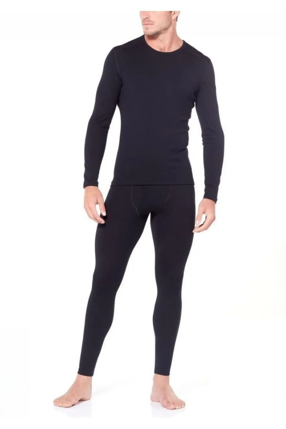 Discount icebreaker Ondergoed 260 Tech Ls Crewe black