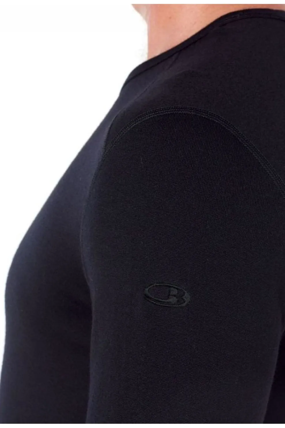 Discount icebreaker Ondergoed 260 Tech Ls Crewe black