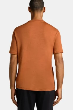 Clearance icebreaker Ondergoed Men'S Merino 150 Tech Lite Iii Ss Relaxed Pocket Tee Dusty Clay