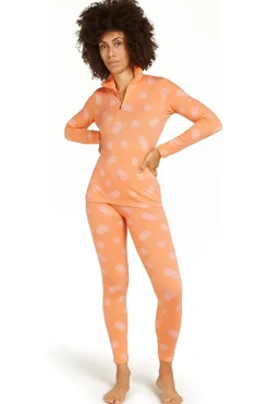 Fashion icebreaker Ondergoed Mer 260 Vertex Leggings Fallflakes Feldspar/Snow/J