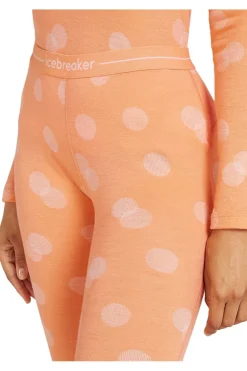 Fashion icebreaker Ondergoed Mer 260 Vertex Leggings Fallflakes Feldspar/Snow/J