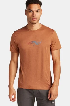 Discount icebreaker T-Shirt M Mer 150 Tech Lite Ss Tee Slimey Salama Dusty Clay