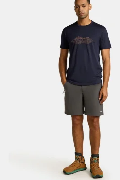 Outlet icebreaker T-Shirt M Mer 150 Tech Lite Ss T Pukaki Ref Midnight Navy