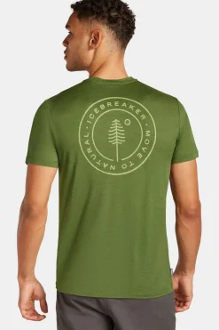 Outlet icebreaker T-Shirt M Mer 150 Tech Lite Ss Tee Hike Naturall Sphagnum