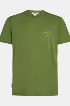 Outlet icebreaker T-Shirt M Mer 150 Tech Lite Ss Tee Hike Naturall Sphagnum