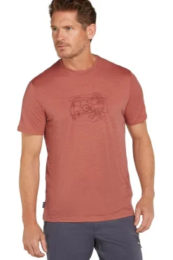 T-Shirt M Mer 150 Tl Ss Tee Arete Peak-icebreaker Discount
