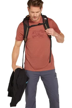 T-Shirt M Mer 150 Tl Ss Tee Arete Peak-icebreaker Discount