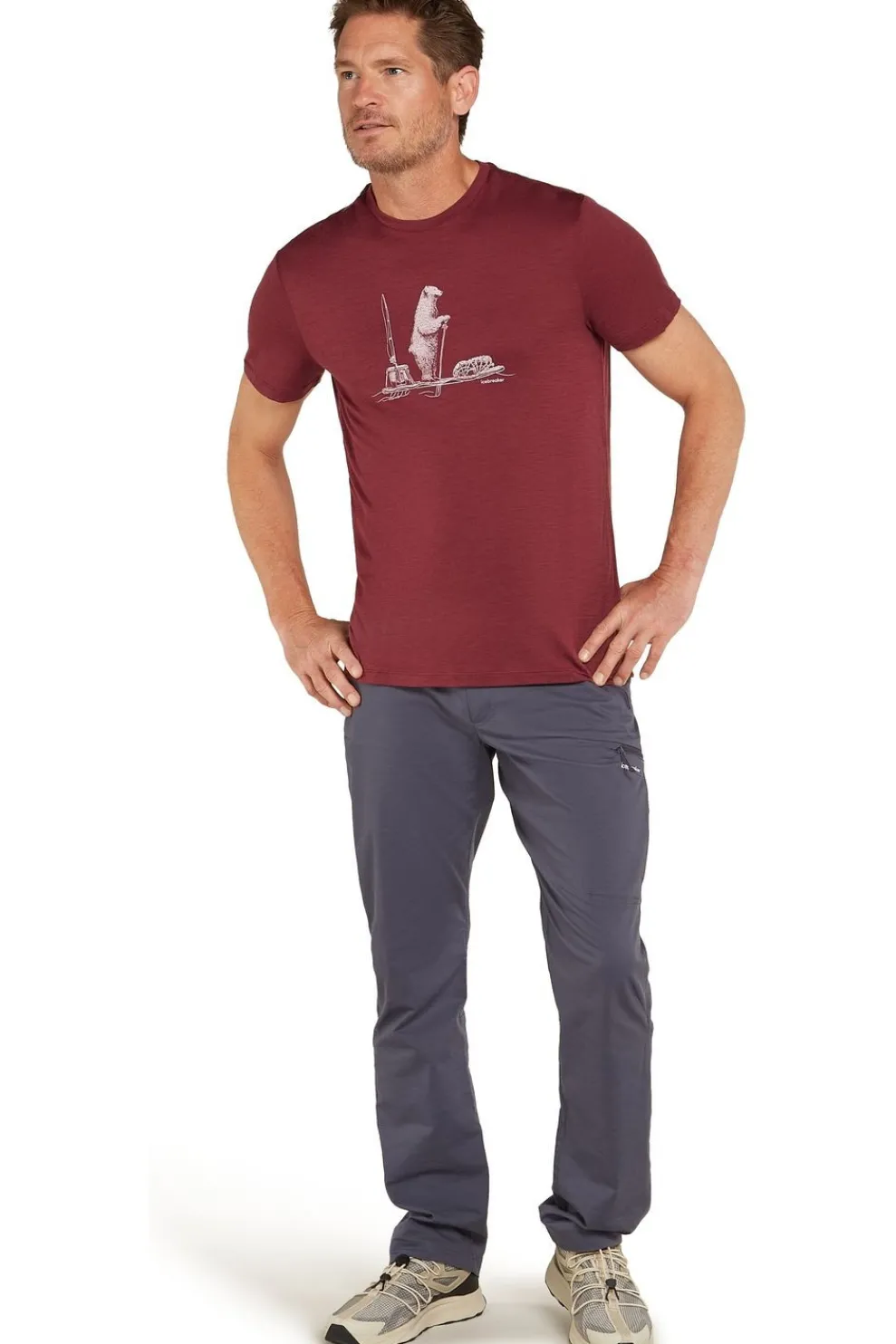 Sale icebreaker T-Shirt M Mer 150 Tech Lite Ss T Pol Paddle Port