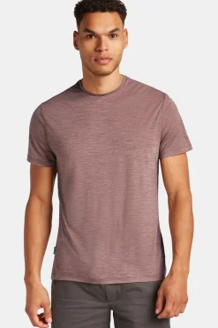Best icebreaker T-shirt  Men's Merino 125 Cool-Lite™ Sphere III Ss Tee Carob Hthr