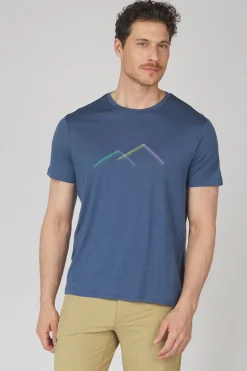 T-shirt  Men's Merino 150 Tech Lite III Ss Tee Peak Glow-icebreaker Fashion