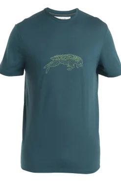 T-Shirt Tech Lite III Ss Ewe Bound-icebreaker New