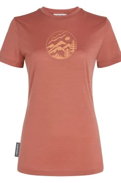 T-Shirt Tech Lite III Ss Camping Circle-icebreaker Sale