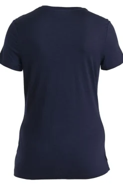 Sale icebreaker T-Shirt Tech Lite III Ss Hike Path Midnight Navy