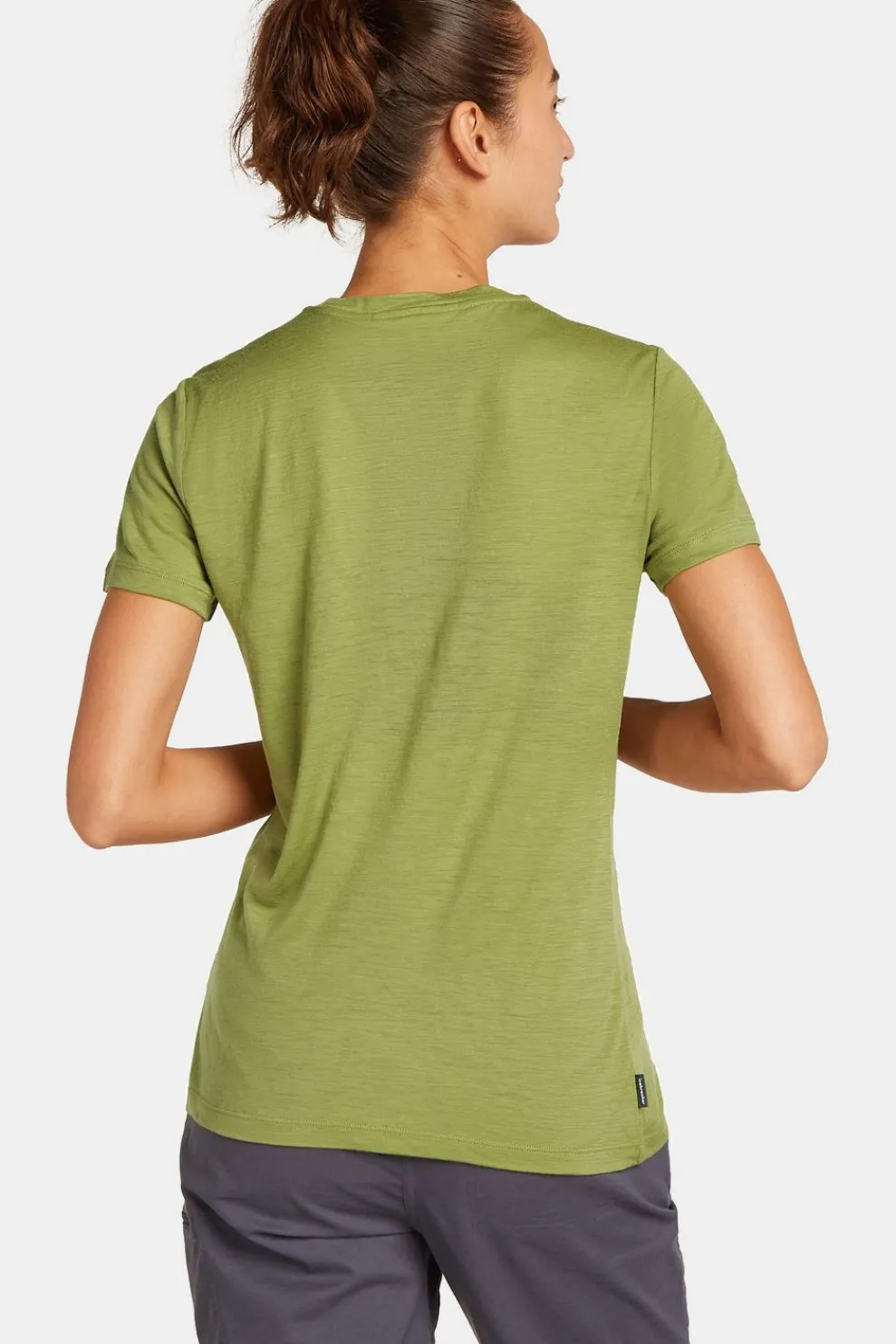 T-Shirt W Mer 150 Tech Lite Ss Tee Fresh Fern-icebreaker Best