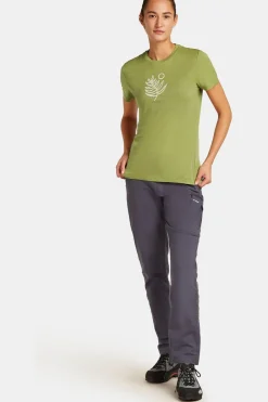 T-Shirt W Mer 150 Tech Lite Ss Tee Fresh Fern-icebreaker Best