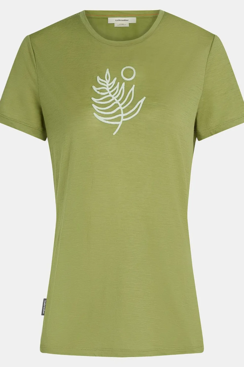 T-Shirt W Mer 150 Tech Lite Ss Tee Fresh Fern-icebreaker Best