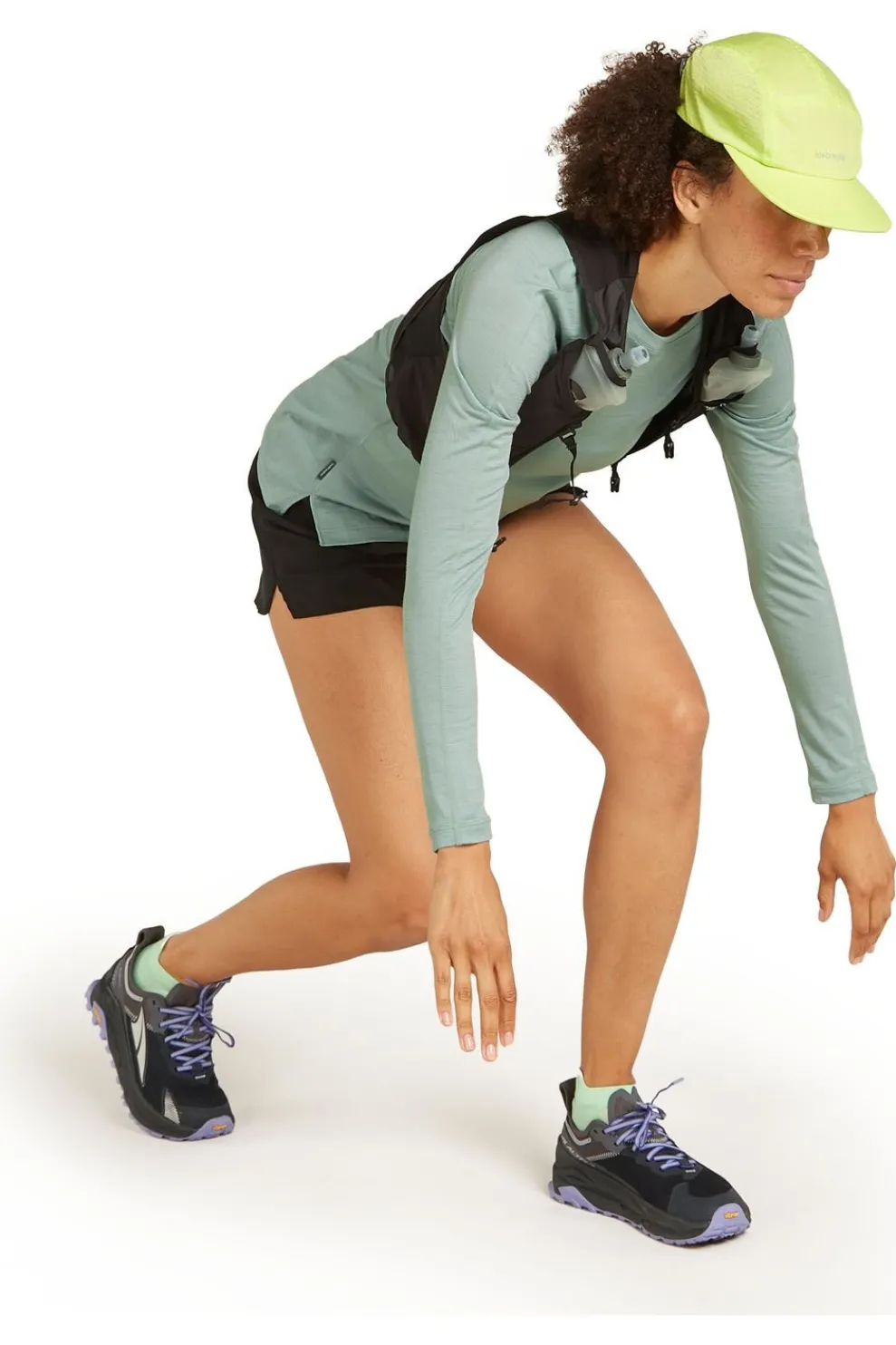 Sale icebreaker T-Shirt Women 150 Merinofine Ace Ls Tee Moss