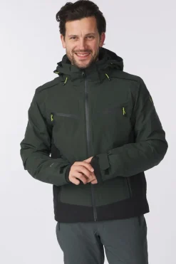 Fashion Icepeak Ski-Jas Farwell Dark Green