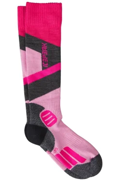 Hot Icepeak Skisokken Ilshofen Jr Mid Pink/Purple