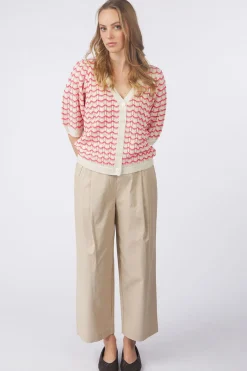 Fashion Ichi Broek Unica Geranium