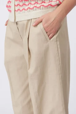 Fashion Ichi Broek Unica Geranium