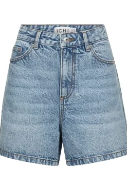 Best Ichi Short Aveny Sho Washed Light Blue