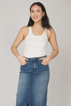 Clearance Ichi Toplmer Rib Box Medium Blue