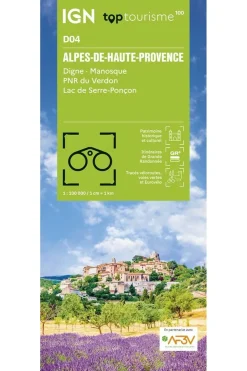 Boek Alpes-De-Haute-Provence - De Manosque Pnr Verdon-IGN Hot