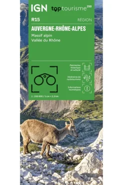 Online IGN Boek Auvergne - Rhône-Alpes - Massif Alpin - Vallée Du Rhône 2025