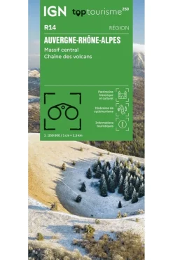 New IGN Boek Auvergne - Rhône-Alpes - Massif Central - Chaîne Volcans 2025