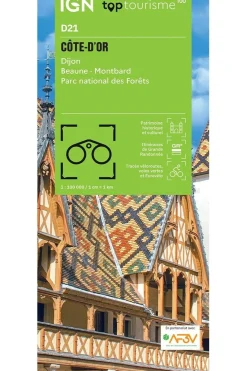 Boek Côte D'Or - Dijon Beaune Montbard Pn De Forêts-IGN Hot