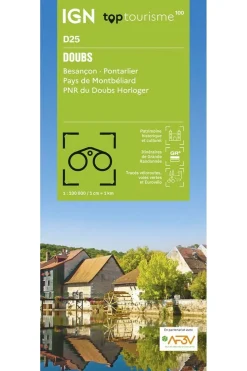 Online IGN Boek Doubs - Besançon Pontarlier Pays Montbéliard 2024