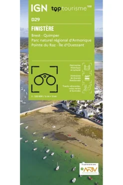 Hot IGN Boek Finistère - Brest Quimper Pnr Armorique 2024