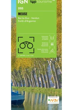 Boek Meuse - Bar-Le-Duc Verdun Forêt D'Argonne-IGN Sale