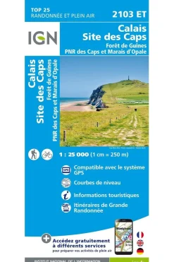 Fashion IGN Calais Site des Caps / Forêt de Guînes PNR gps 2019