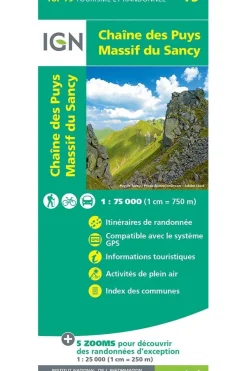 Chaîne des Puys - Massif du Sancy-IGN Discount