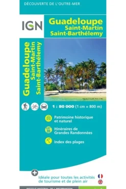 Guadeloupe / St-Martin / St-Bartélemy domtom-IGN Outlet