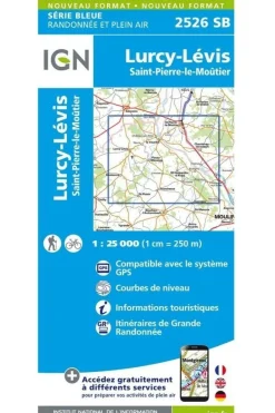 Fashion IGN Lurcy-Lévis / St-Pierre-le-Moûtier gps 2016