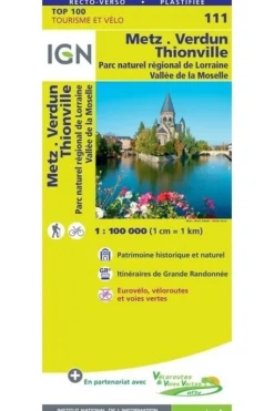 Discount IGN Metz / Verdun / Thionville PNR Lorraine-Vallée Moselle 2019
