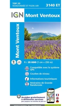 New IGN Mont Ventoux gps 2024