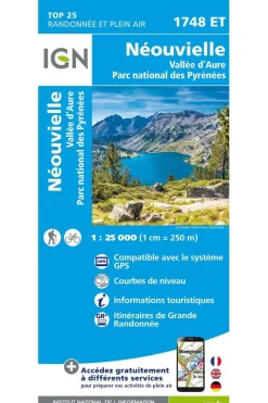Néouvielle / Vallée d'Aure / PNR des Pyrénées gps-IGN Sale