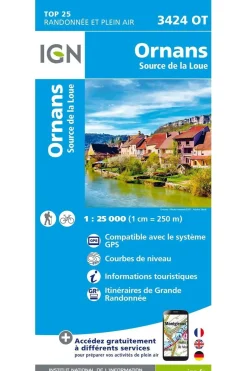 Outlet IGN Ornans / Source de la Loue gps 2020