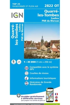 Quarré-les-Tombes / Saulieu / PNR du Morvan gps-IGN Fashion