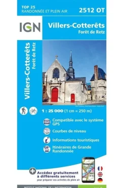 Villers-Cotterêts / Forêt de Retz gps-IGN New