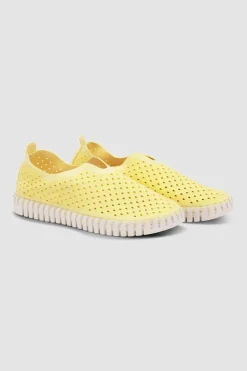 Fashion Ilse Jacobsen Slipper Flats Lemon Drop