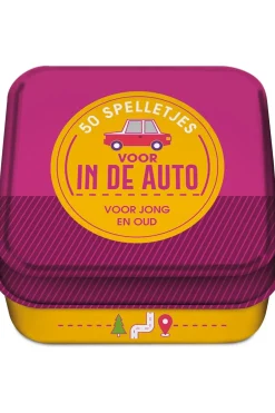 Sale Image Books Auto 50 spelletjes voor in de auto in blik 2024