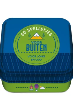 Buiten 50 spelletjes voor buiten in blik-Image Books Clearance