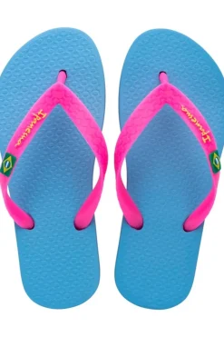 Online Ipanema Slipper Classic Brasil Kids Blue/Pink
