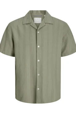 New Jack & Jones Hemd Jprccmontana Dobby Resort Dried Sage